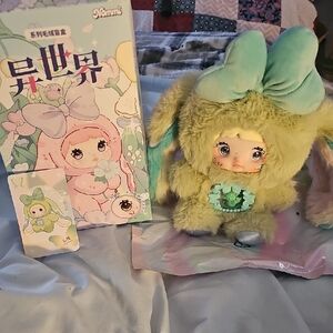 NOMMI Cute Plush Doll with Bow